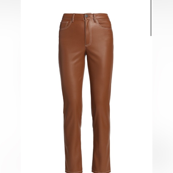 STAUD Elliot faux leather pants - Picture 7 of 8